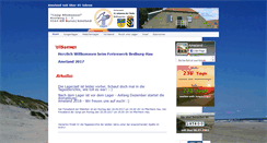 Desktop Screenshot of ameland-hau.de