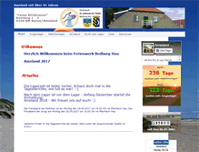 Tablet Screenshot of ameland-hau.de